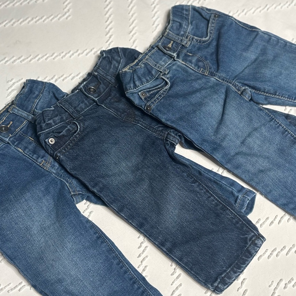 The Children's Place Blue Kids Jeans (3 Pairs)